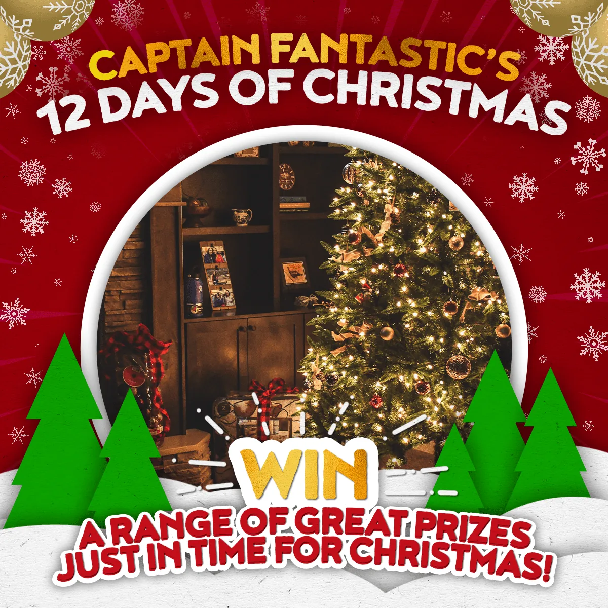 Captain Fantastic’s 12 Days of Christmas Giveaway!