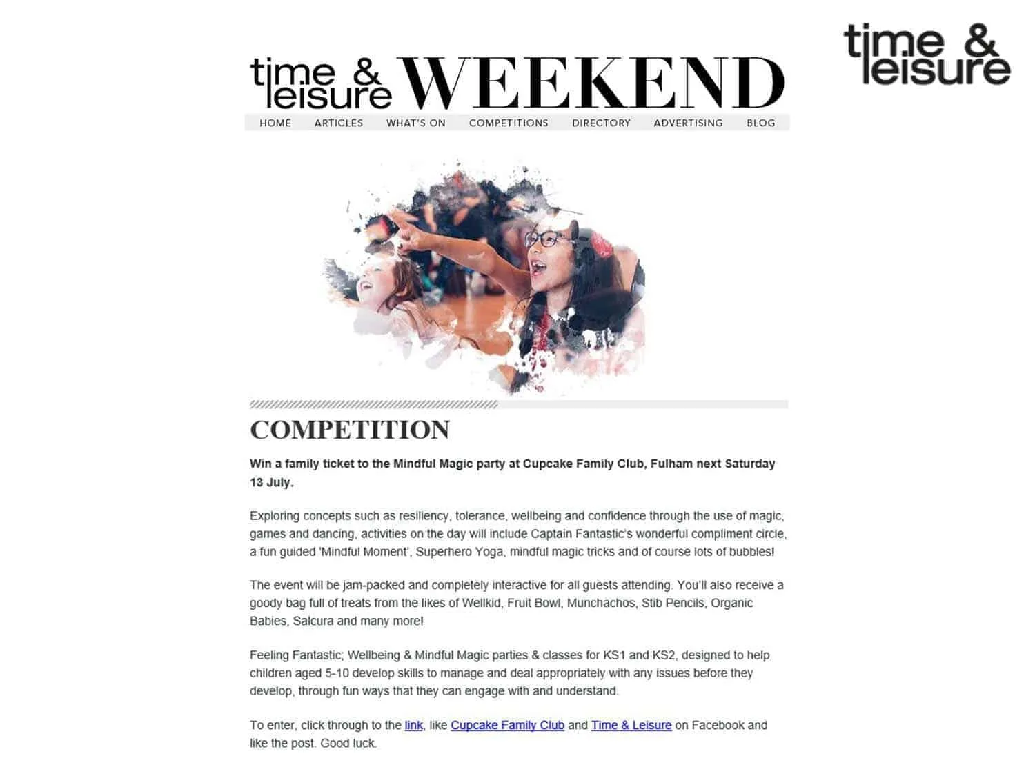 TIME_and_LEISURE_____________________WEEKEND_press_release