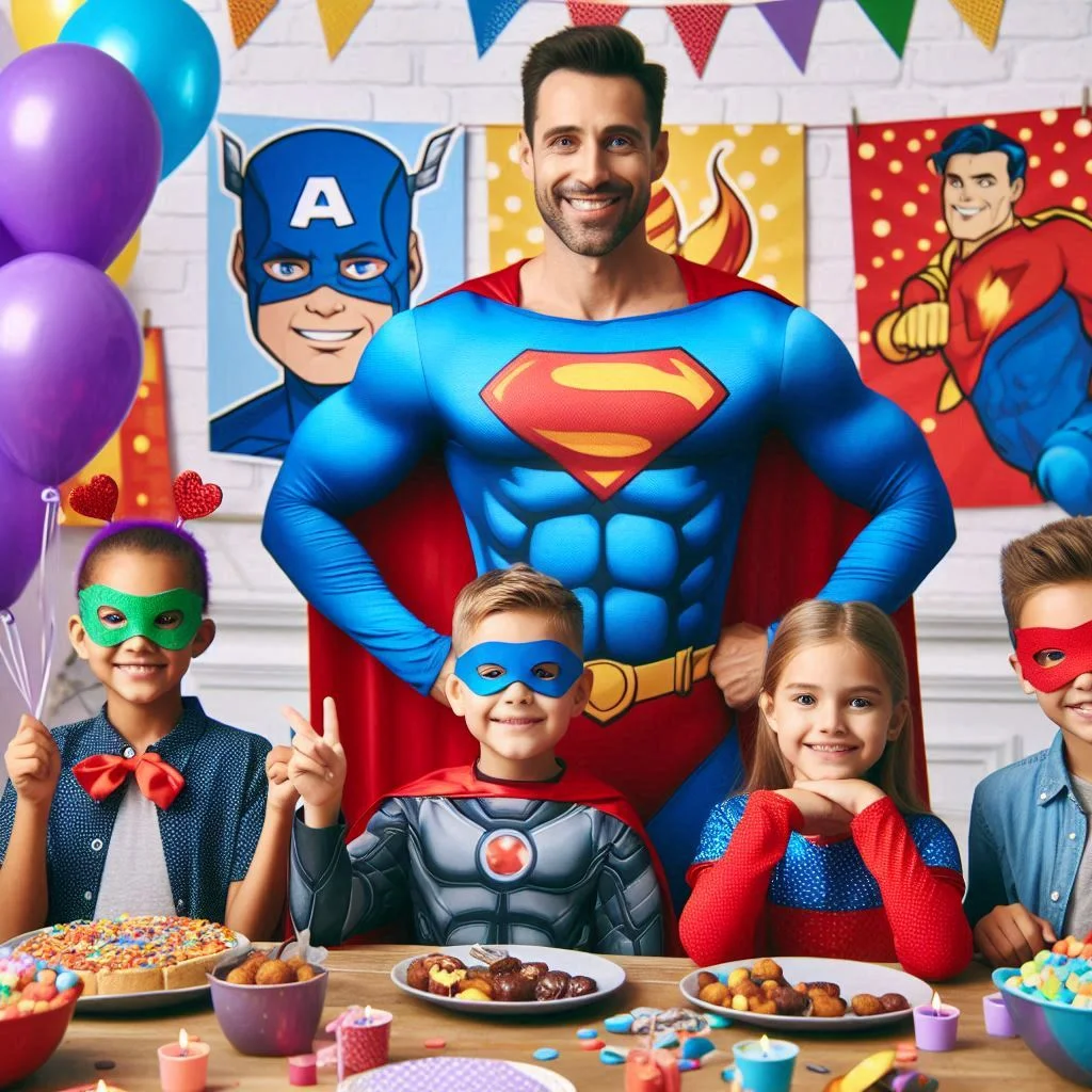 The Superhero Party That Saves the Day – For Both Kids and Parents!