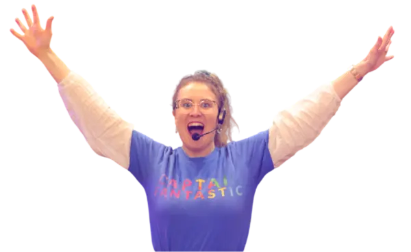 UV Glow Disco Party Party character