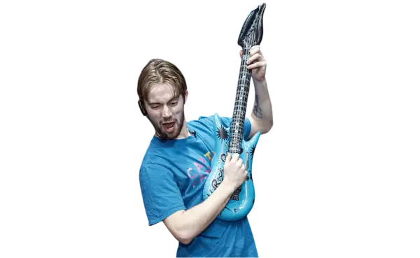 UV Glow Disco Party Party character