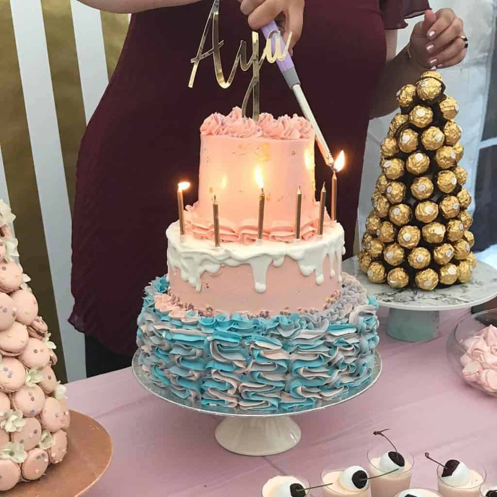 3 tier celebration cake