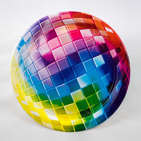 Disco Plates (8 Pack)