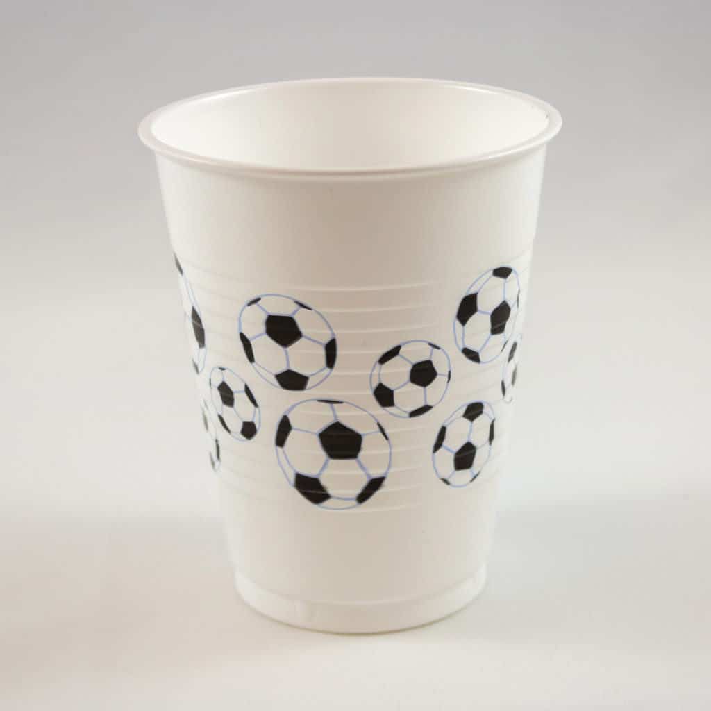 Football Cups (8 Pack) Captain Fantastic