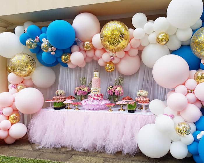 balloons for princess party