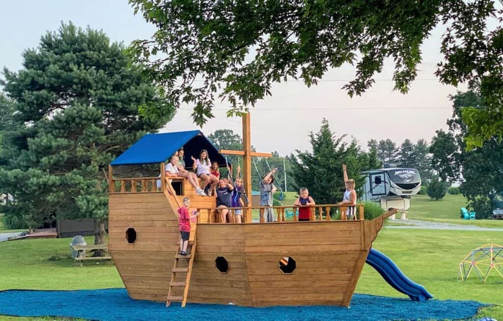 Pirate Ship Playgrounds
