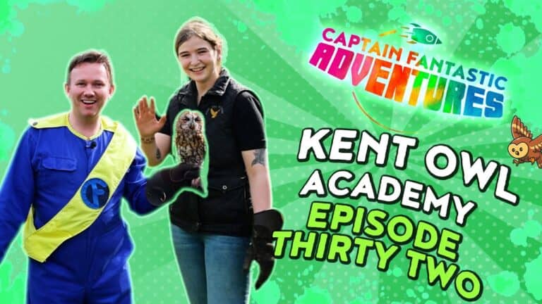 Read more about the article Captain Fantastic’s Owl Adventure at Kent Owl Academy!