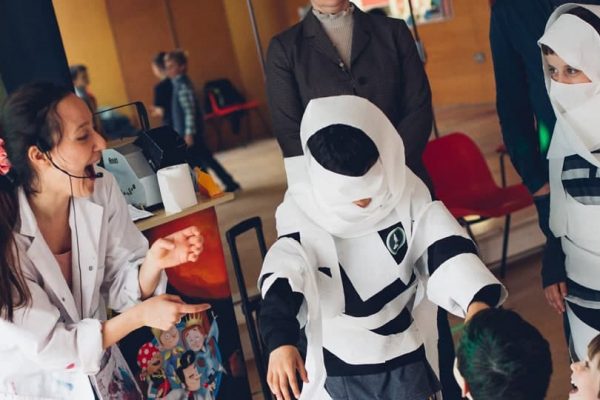 Science Party Toilet Paper Mummy Science Party Toilet Paper Mummy