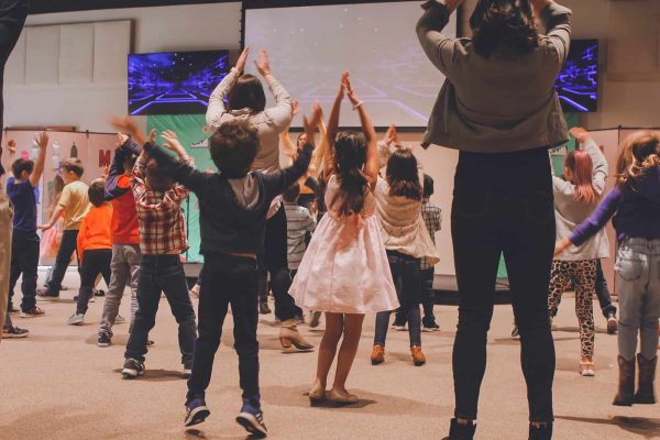 Kids dancing